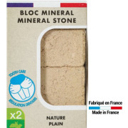 Bloc minéral pour rongeur x2