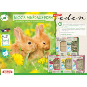 Bloc minéral rongeur Eden Framboise