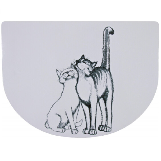Set de table tapis 2 chats 40 x 30 cm