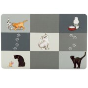 Grand Set de table Patchwork pour Chat