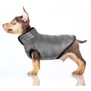 Manteau Enya réversible noir et gris