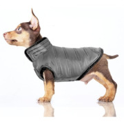 Milk & Pepper Manteau Enya réversible noir et gris