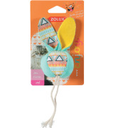 Peluche pour chat balle verte