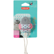 Peluche pour chat poisson gris