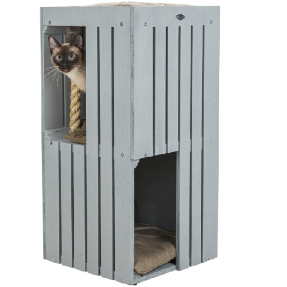 Arbre à chat design Cat Tower gris
