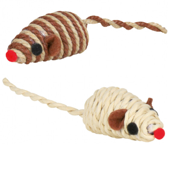 Jouet souris avec hochet pour chat