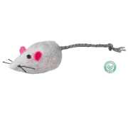 Souris polyester avec catnip 5 cm