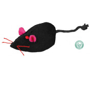 Souris polyester avec catnip 5 cm