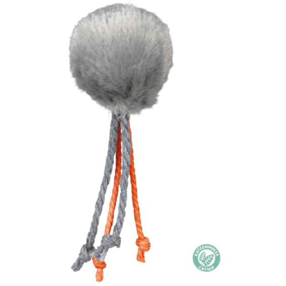 Balle avec ficelle et clochette ø 4 cm