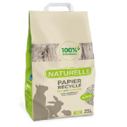 Litière en papier recyclé