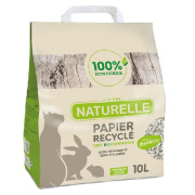 Litière en papier recyclé