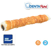 Rouleau Filled Chicken Chewing Roll pour chien 28 cm