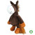 Jouet peluche cheval pour chien 32 cm