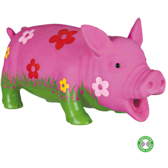 Jouet Cochon Latex pour Chien 20 cm