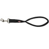 Laisse courte pour chien premium noir 37 cm