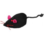 Souris pour chat Polyester Avec Clochette