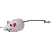 Souris pour chat Polyester Avec Clochette