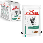 ROYAL CANIN Sachets Fraîcheur Satiety Weight Management 12 x 85 g