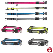 Collier 2 boucles réfléchissant pour chat