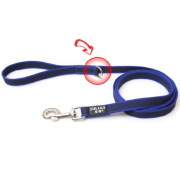 Julius K9 Laisse anti-glisse avec poignée Color&Gray bleu 2 m