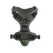 Harnais Divo anti-traction pour chien vert Hunter