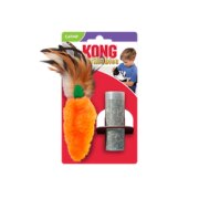 Peluche KONG Refillables Carrot w/Feather Top