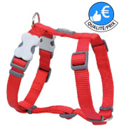 Harnais pour chien Os rouge