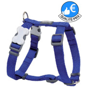 Harnais pour chien en H os bleu