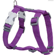 Harnais en H pour chien Os violet