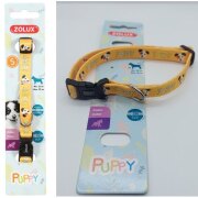 Collier Mascotte pour Chiot JAUNE