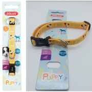 Collier Mascotte pour Chiot JAUNE