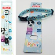 Collier Mascotte pour Chiot BLEU