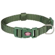 Collier premium pour chien vert forêt