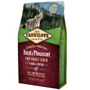 CARNILOVE croquettes sans céréales chat Canard&Faisan