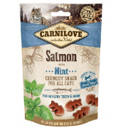 CARNILOVE friandises crunchy snack sans céréales pour chat saumon et menthe 50 g