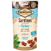 CARNILOVE friandises chat sans céréales Sardine&Persil