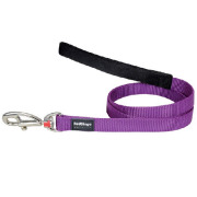 Laisse pour chien violette 120 cm