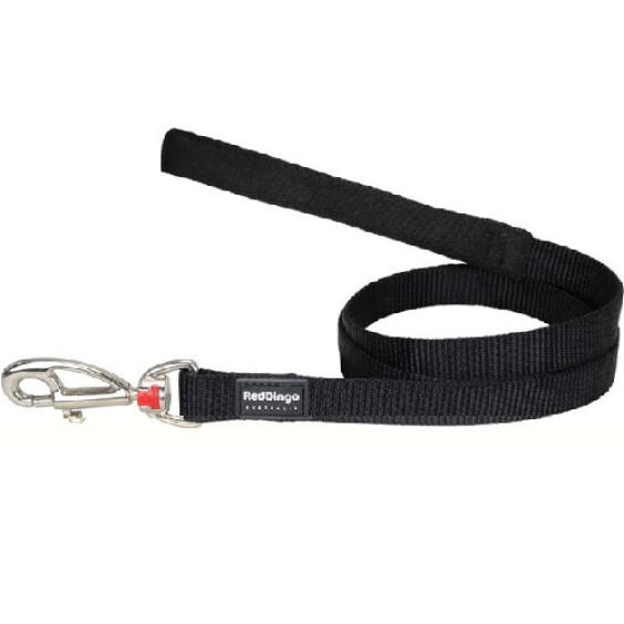 Laisse pour chien noire 120 cm