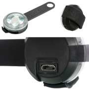 Flasher USB LED d’identification pour chien Ø3 cm