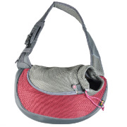 Sac de transport ventral Bordeaux