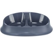 Gamelle double Plastique Bleu 