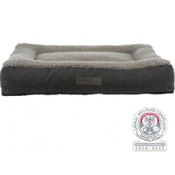Coussin orthopédique déhoussable gris
