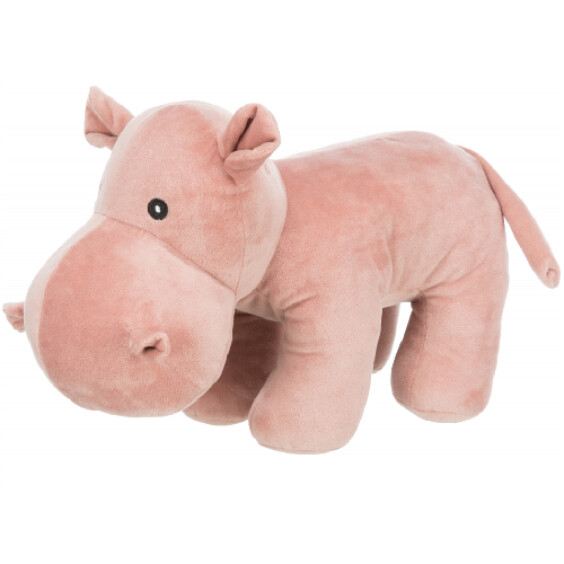 Jouet peluche hippopotame pour chien