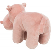 Jouet peluche hippopotame pour chien