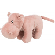 Jouet peluche hippopotame pour chien
