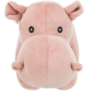 Jouet peluche hippopotame pour chien