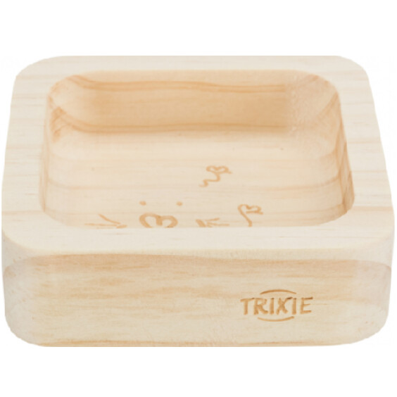 Gamelle en bois pour rongeur