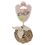 Jouet pour lapin en jonc de mer