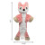 Peluche KONG Low Stuff Flopzie Fox