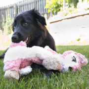 KONG Peluche Low Stuff Flopzie Fox taille M